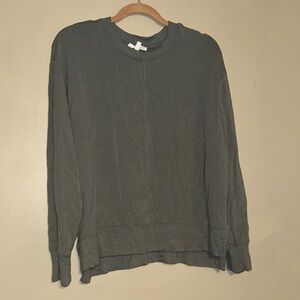 Women's Workshop Republic Gray Crew Neck Sweater